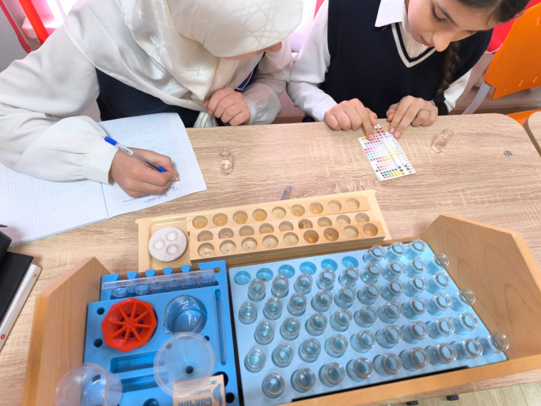 Практика использования цифровой лаборатории центра «Точка роста» на уроках химии.