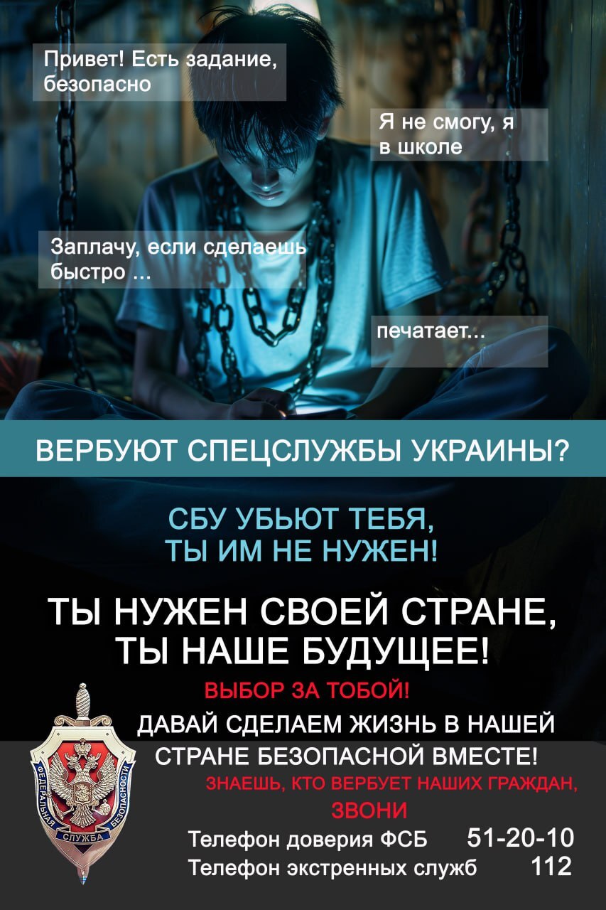 Личная внимательность — надёжный щит государства..