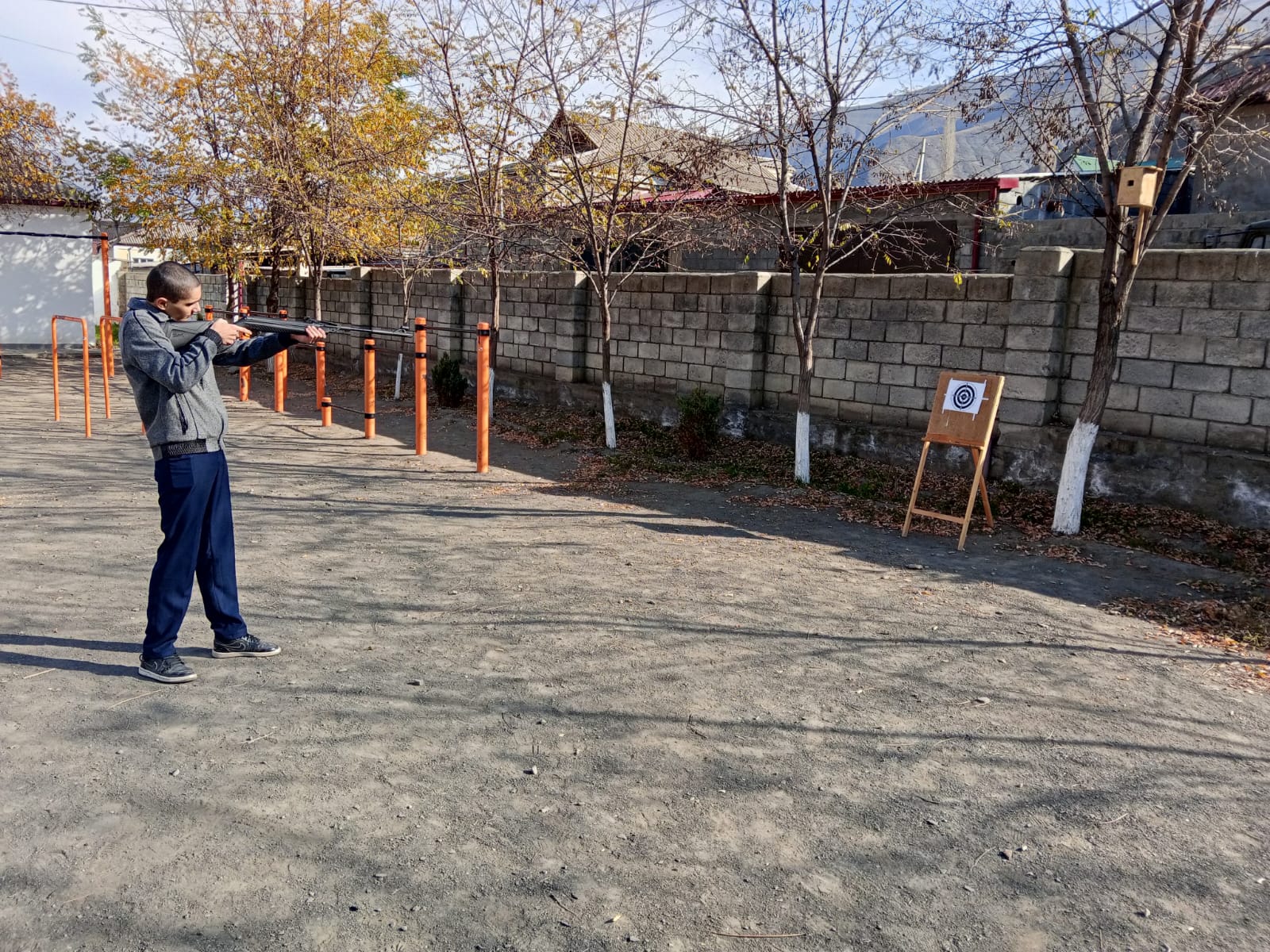 Приемы и правила стрельбы из пневматической винтовки..